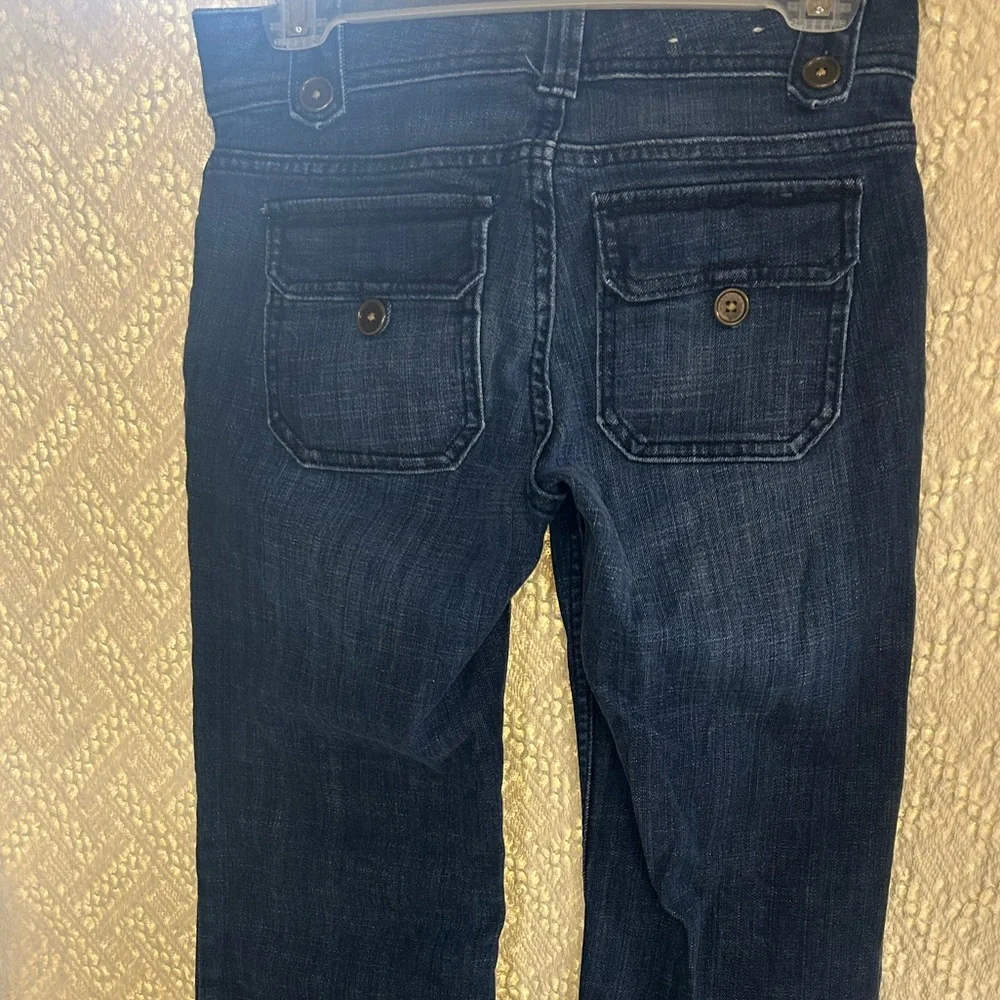 Banana Republic Dark Blue Flare Jeans - Picture 2 of 3
